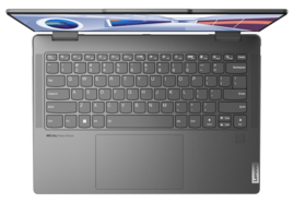 Lenovo Yoga 7 (14, 8) - Toetsenborddek. (Afbeelding Bron: Lenovo)