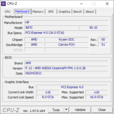 CPU-Z moederbord