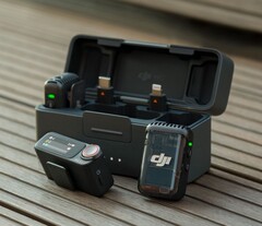 De DJI Mic 2 is verkrijgbaar als combipakket met een oplaadetui en een reserve microfoonontvanger. (Afbeeldingsbron: DJI)