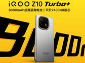De iQOO Z10 Turbo+ heeft een enorme batterij van 8.000 mAh met ondersteuning voor 90 W bedraad opladen (Afbeelding bron: iQOO)