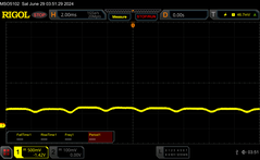 PWM: 6/10 Helderheid, ~360 Hz (DC Dimmen)