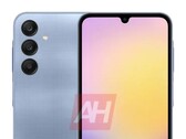 Een "Galaxy A25" render. (Bron: Android Headlines)