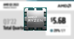 AMD lanceerde de Ryzen 7000-serie CPU&#039;s op 30 augustus. (Bron: AMD-bewerkt)