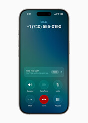 iOS 26 gesprekscreening (afbeeldingsbron: Apple)