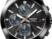 De zwarte Casio Edifice EFS-S650DC-1A (afbeelding) heeft een koperkleurige secondewijzer die het zwarte ontwerp goed aanvult. (Afbeeldingsbron: Casio)
