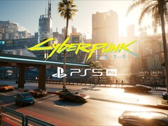 Banner voor Cyberpunk 2077 PS5 Pro update wordt getoond