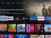 Als ik een abonnement op Apple TV had willen nemen, dan had ik wel een Apple TV gekocht. Met Google TV mogen we tenminste nog alternatieve launchers installeren(Afbeelding Bron: Notebookcheck)
