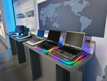 Enkele van de vroege ontwerpen van MSI-laptops