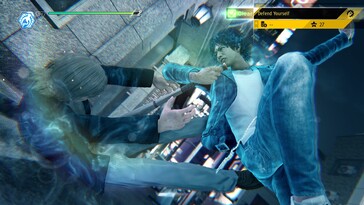 Afbeelding: Een screenshot van de gameplay uit Judgment.
