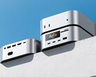 Dit nieuwste dockingstation voor de Mac Mini heeft een ingebouwd scherm (Afbeelding bron: RayCue)
