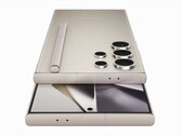 De Samsung Galaxy S24 Ultra is al te zien op een uitgelekte promoafbeelding. (Afbeelding: @sondesix, bewerkt)