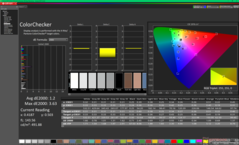 ColorChecker vóór kalibratie