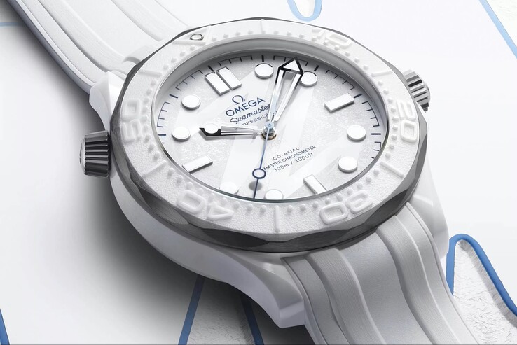 De Omega Seamaster 300 Milano Cortina 2026 Edition heeft een waterbestendigheid van 300 m (30 bar) (Afbeelding bron: Omega)