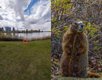 Oppo Find X9 Ultra 20x lossless zoomvoorbeeld (rechts).