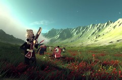 Een screenshot van de State of Play-trailer voor Little Devil Inside (bron: PlayStation)