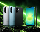 De Galaxy A18 4G is verkrijgbaar in de kleuren grijs, lichtblauw en zwart