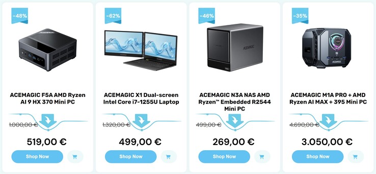 Acemagic kortingsactie