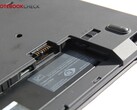 Het externe batterijcompartiment van de Lenovo ThinkPad T480.