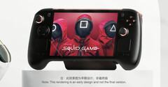 Ayaneo heeft zijn Strix Halo aangedreven handheld spelconsole laten zien (bron: Ayaneo)