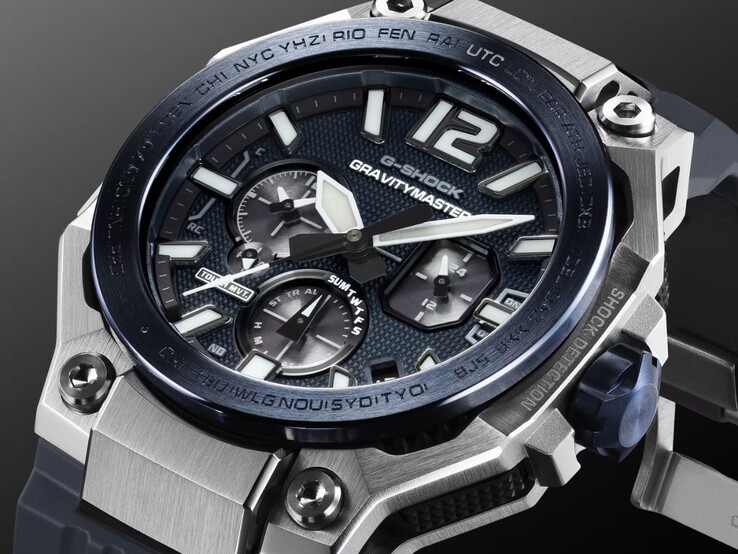 De Casio G-Shock Gravitymaster GWR-B3000-horloges zijn voorzien van drie subwijzerplaten