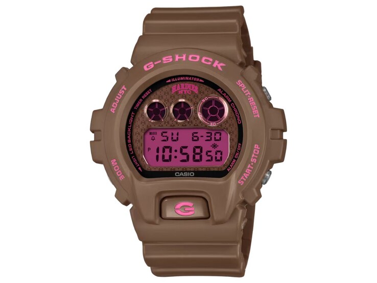 Het Casio G-Shock x Hardies NYC DW6900HH-5 horloge. (Afbeeldingsbron: Casio)