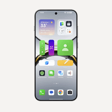 Nieuw Flux-startscherm in ColorOS 16. (Afbeeldingsbron: Oppo)