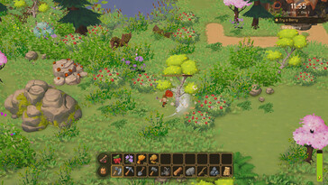 Afbeelding: Een screenshot van de gameplay van Dragon Shelter.