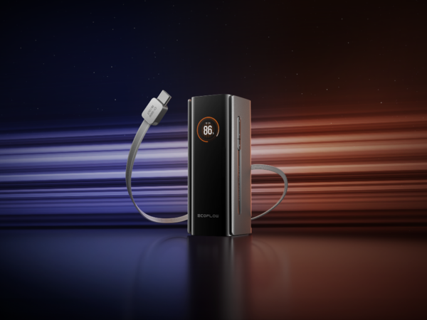 De EcoFlow Rapid Pro 20.000mAh powerbank heeft een totaal maximaal vermogen van 230W. (Afbeeldingsbron: EcoFlow)