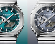 De Casio G-Steel GM2110D horloges. (Afbeeldingsbron: Casio)
