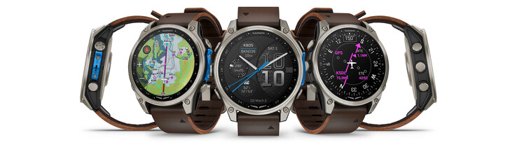 De Garmin D2 Mach 2 47 mm smartwatch. (Afbeelding bron: Garmin) 