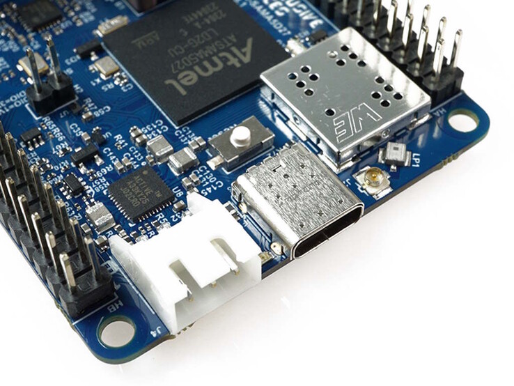 Er is een QWIIC-verbinding beschikbaar