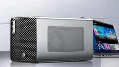 Lenovo ThinkBook TGX externe GPU-behuizing gelanceerd met een eigen versie van OCuLink (Afbeelding bron: Lenovo)