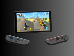 Nintendo Switch 2 met losgekoppelde Joy-Cons (Afbeelding bron: screenshot, Nintendo of America YouTube met bewerkingen)