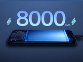 De OnePlus Nord CE6 heeft een 8.000mAh batterij.