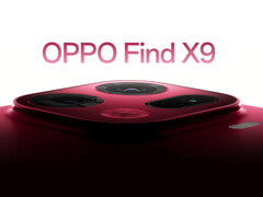 Oppo zal de Find X9 of Find X9 Pro niet wereldwijd verkopen in de rode kleurstelling die het voor beide modellen in China aanbiedt. (Afbeeldingsbron: Oppo - bewerkt)