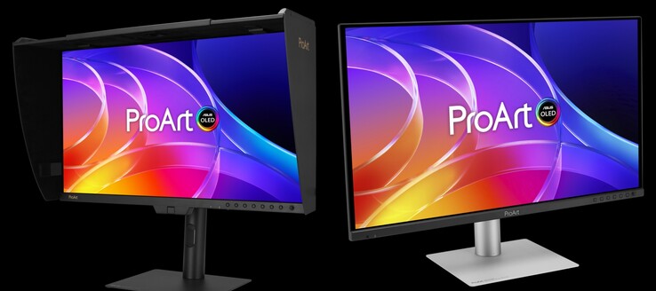 De nieuwe ProArt 32 inch (links) en de ProArt 29 inch (rechts).