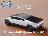 De Xyber XPC Mini PC zit in een replica van een Tesla Cybertruck. (Afbeeldingsbron: Xyber)