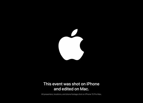 Apple stelt dat het 'Scary Fast'-evenement met de iPhone is opgenomen. (Bron : Apple)