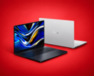 De Asus ProArt P16 wordt getoond in de kleurvarianten zwart en wit