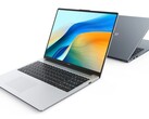 De MateBook D 16 2024 zou indrukwekkende CPU-prestaties moeten leveren binnen zijn behuizing van 1,68 kg. (Afbeeldingsbron: Huawei)