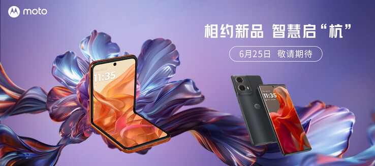Lenovo plaagt zijn lanceringsevenement van de Razr 2024. (Bron: Lenovo CN)