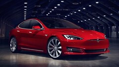 Een Tesla Model S (Afbeelding bron: EV Database)