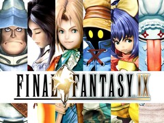 Final Fantasy 9 banner met origineel artwork (Afbeelding bron: Nintendo of America)
