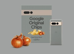 De &#039;Google Original Chips&#039; komen in vier smaken die overeenkomen met de lanceringskleuren van de Pixel 7 en Pixel 7 Pro. (Afbeelding bron: Google)