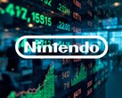 Nintendo-logo getoond voor stock ticker