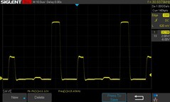100% helderheid: 15,42 kHz PWM