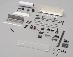 De printer gebruikt standaardonderdelen en de mechanische ontwerpbestanden zullen open source zijn (Afbeeldingsbron: Open Tools)