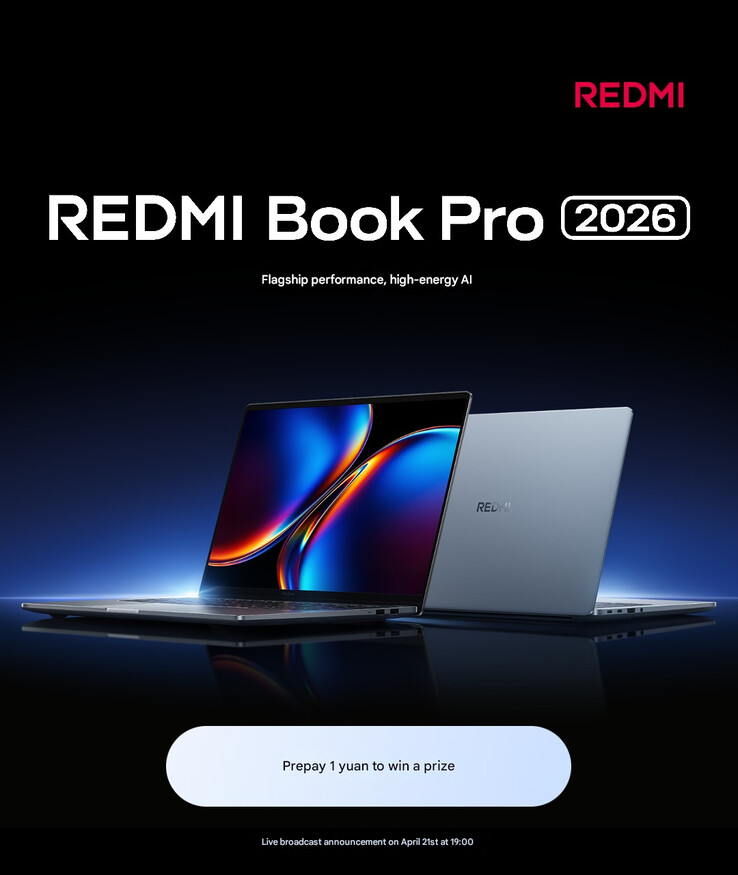 Aankondiging van de lanceerdatum van de Redmi Book Pro 2026 (machine vertaald)
