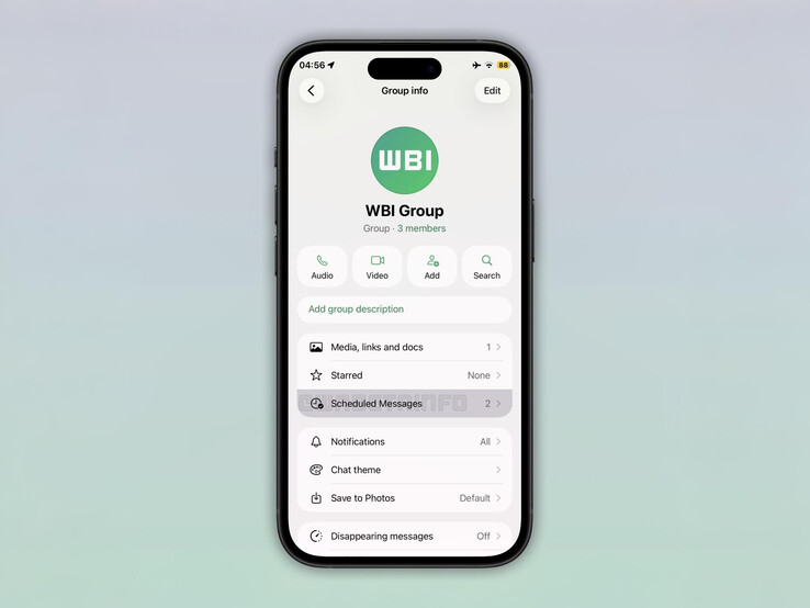 WABetaInfo geeft details over hoe de functie eruit kan zien.