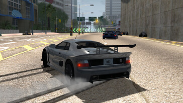 Op de foto: Een gameplay screenshot van World Racing 2 - Champion Edition.